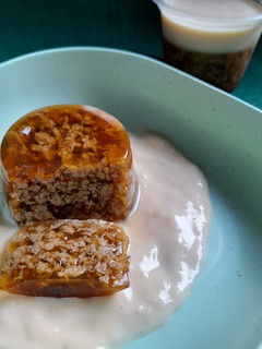 Foto resep Puding Lumut Gula Merah vla Susu