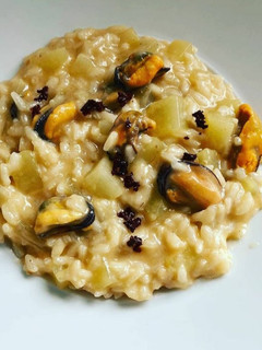 Foto di Risotto patate e cozze