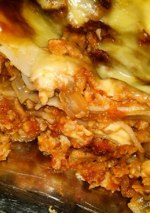 Una foto de Lasaña vegetariana