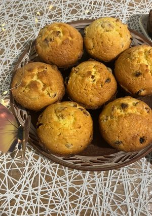 Фото Кекси з родзинками 🧁.