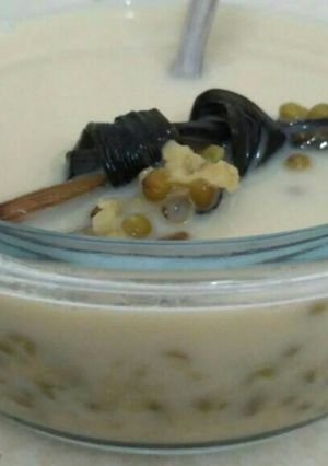 Foto resep Bubur Kacang Ijo Kuah Susu