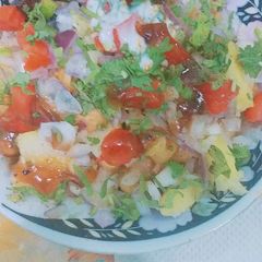 A picture of Chatpatai cholai.