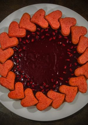 Foto di Crostata morbida con crema di melagrana