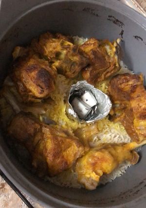 صورة لوصفة المندي بطريقتي