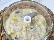 Gambar bubur ikan bayi