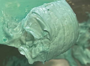 Una foto de Buttercream de merengue suizo