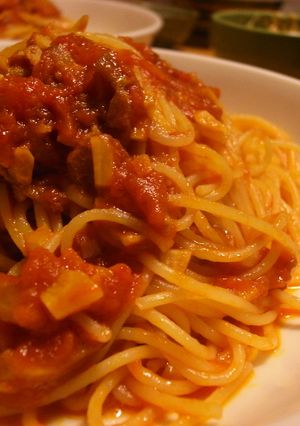 A picture of Secret Tomato Pasta Recipe with 10,000 Reviews!.
