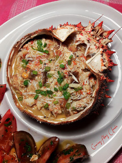 Una foto de Centolla rellena