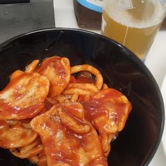 A picture of Homemade fresh pasta spaghetti and ravioli.
