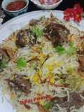 Zafrani mutton pulao