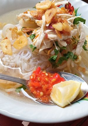 Foto resep Soto ayam bening simple