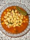 Sopa de garbanzos