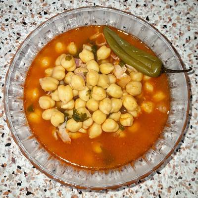 Sopa de garbanzos Receta de My Kitchen ❤- Cookpad