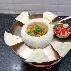 A picture of Dal Fry (Served in Rice Bowl) !!.