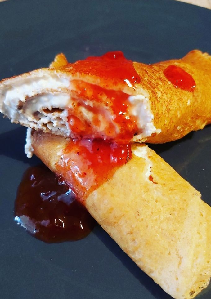 Palacsinta zabpehelyből recept fotója