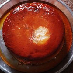 Caramel pudding with egg A picture of Caramel pudding with egg.