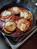 Zapallitos Italianos a la Napolitana en Sartén