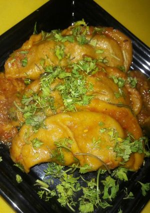 गोभी की गुजिया (gobi ki gujiya recipe in Hindi) रेसिपी मुख्य फोटो