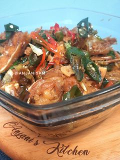 Foto resep Tumis Ikan Asin Jambal Cabe Ijo