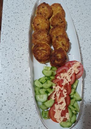 عکسی از دستور کوکو سیب زمینی