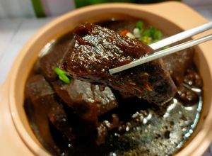 Foto resep VEGAN: Braised Pomelo Pith - Masak Kulit Jeruk Bali ala Cantonese