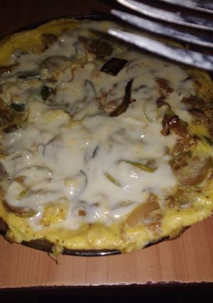 Una foto de Tortilla de verdura