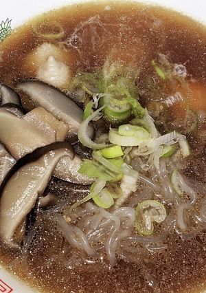 A picture of Gluten-Free Konjac Soy Sauce Ramen!.