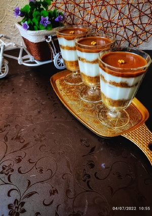 صورة لوصفة حلا كاسات اللوتس