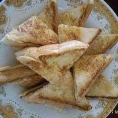 A picture of Roti bakar keju susu.