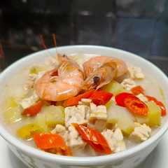 Lodeh Putih Kentang Tempe রেসিপির প্রধান ছবি