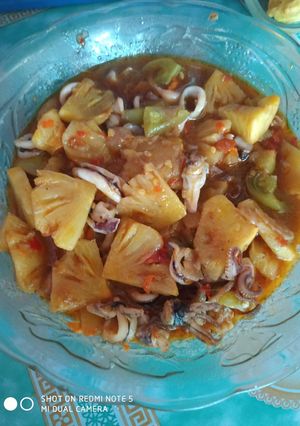 Foto resep Cumi asam manis