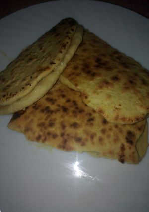 A picture of Homemade cheese bread.