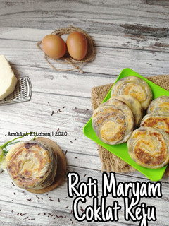 Foto resep Roti Maryam Coklat Keju