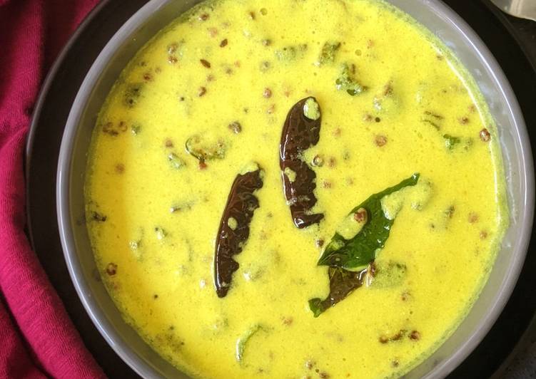 Recipe of Quick Vendakkai Mor Kuzhambu