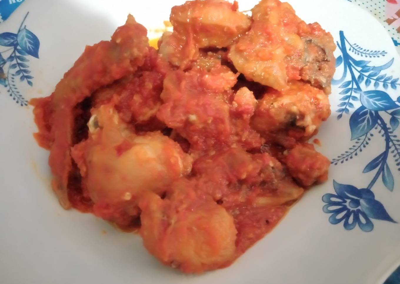 (13) Ayam Goreng Sambal Sederhana