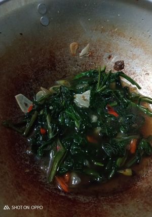 Foto resep Tumis kangkung trasi