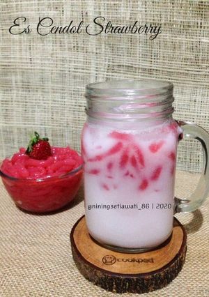 Foto resep 12. Es Cendol Strawberry