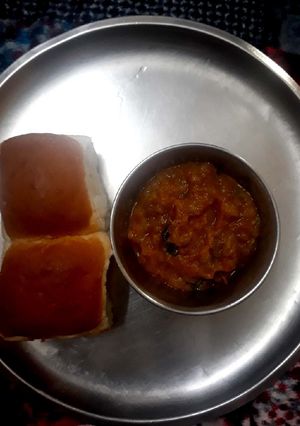 A picture of Pav bhaji.