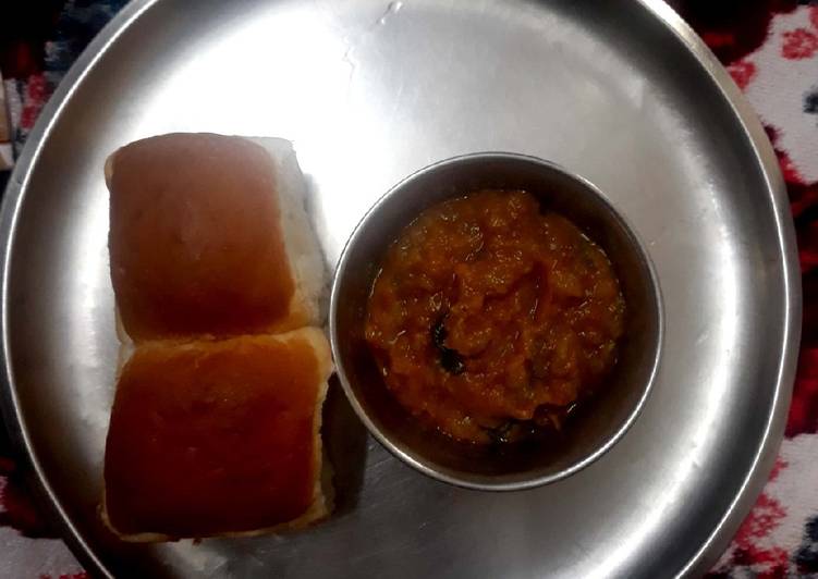 Recipe of Award-winning Pav bhaji