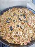 Paella de mariscos