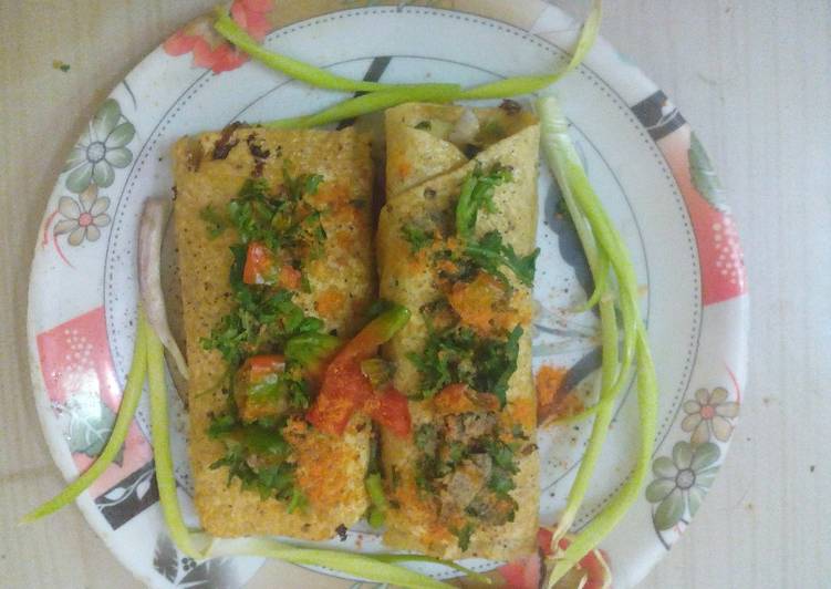 Recipe of Homemade Papad wrap