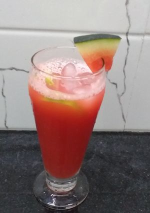 A picture of Watermelon Lime Cocktail.