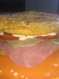 Una foto de Tortilla rellena!