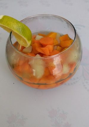 Una foto de Vegetales encurtidos