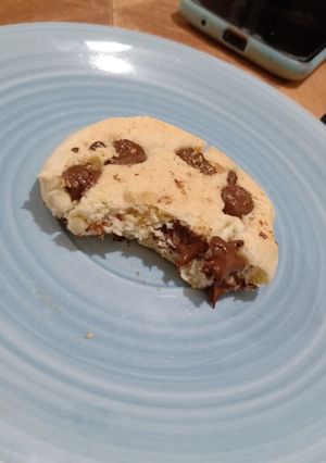 Una foto de 🍪Galletas con Chips de chocolate 🍪