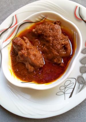 A picture of Chicken stew.