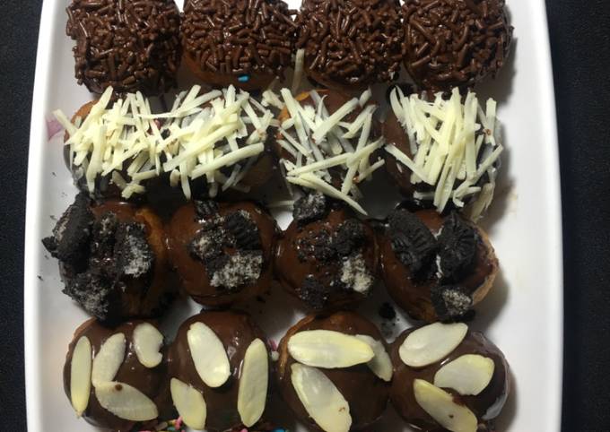 Resep Donat mini bulat, Enak