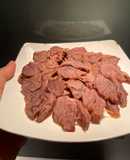 Bắp bò hấp sả