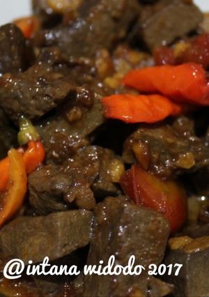 Foto resep Tumisan hati sapi