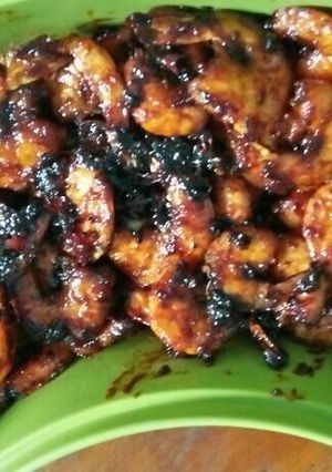 Foto resep Udang bakar madu pedas